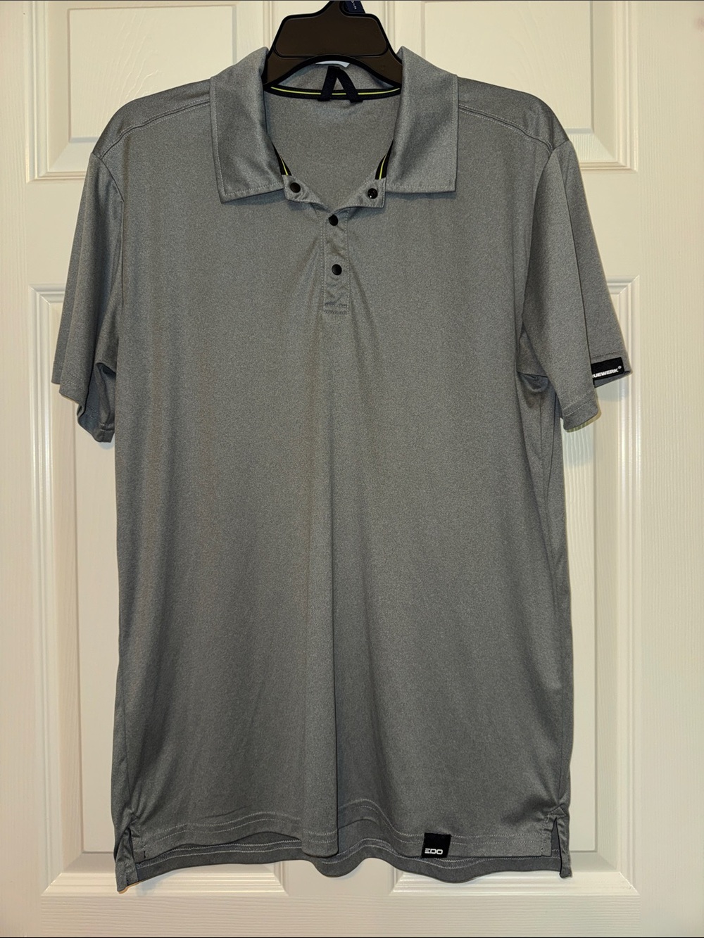 Men's Lightweight Gray Performance Polo